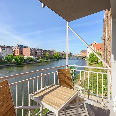 Apartament Waterlane Island River View Spa Gdańsk